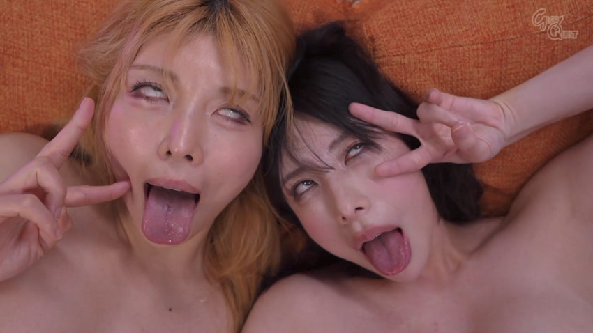 【アヘダス｜新村あかり,響つかさ】『私たちは、イカれたファンから媚薬漬けにされてどっちにも入れ放題のアヘ顔W肉オナホに成り下がりました…。 新村あかり/響つかさ』【GVH-855】[白目 アヘ顔 AVレビュー]